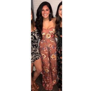 Floral Jumpsuit
